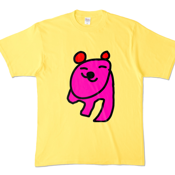 カラーTシャツ - XL - イエロー (濃色)