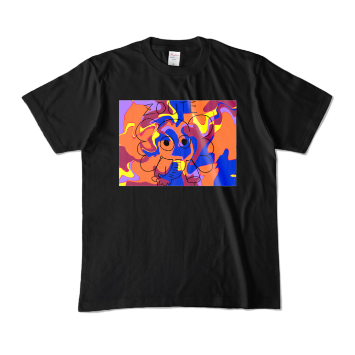 カラーTシャツ - M - ブラック (濃色)