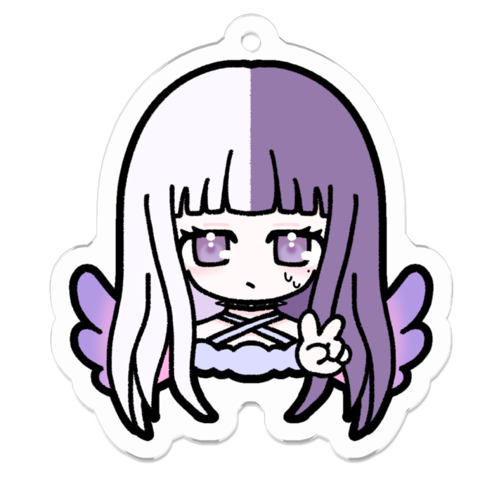 アクリルキーホルダー - 50 x 50 (mm)