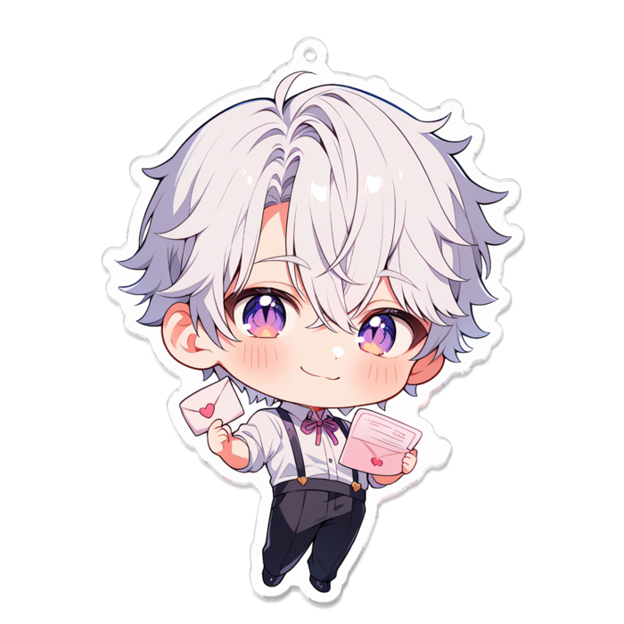 アクリルキーホルダー - 100 x 100 (mm)