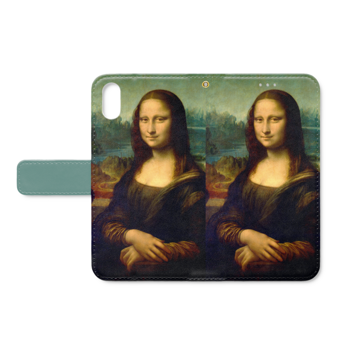 手帳型iPhoneケース - iPhone XS / X - ストラップ穴 あり