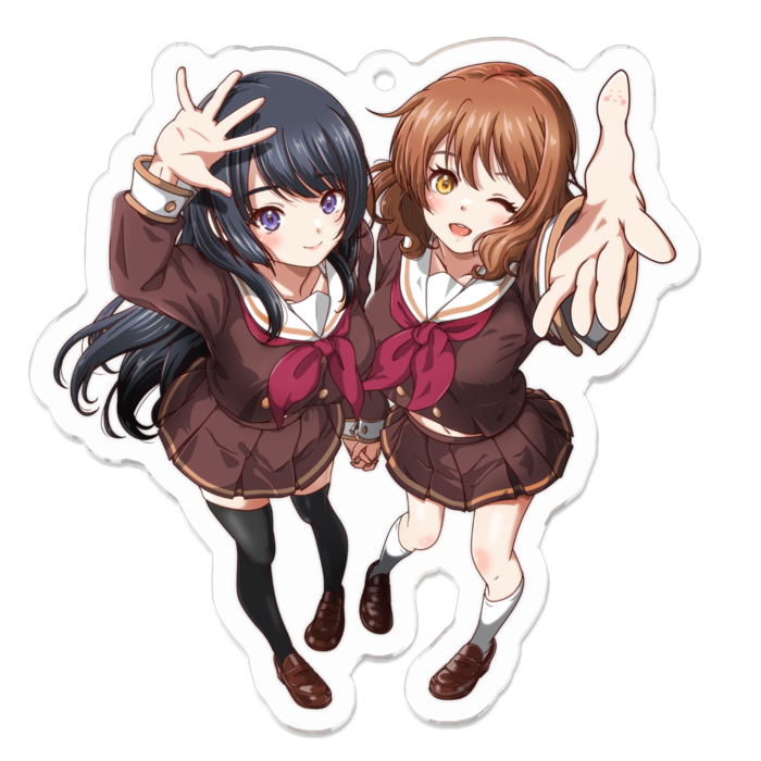 アクリルキーホルダー - 70 x 70 (mm)