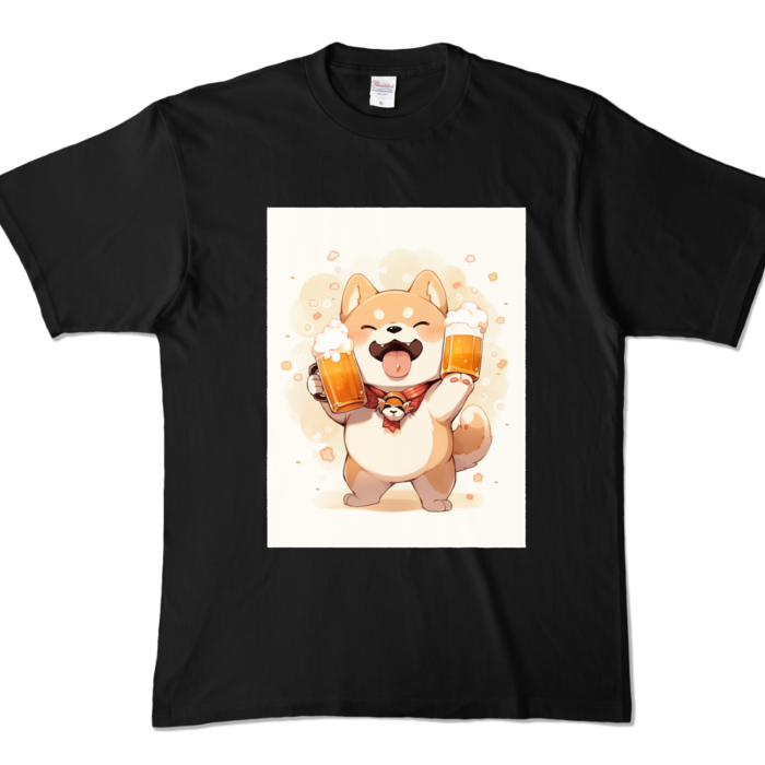 カラーTシャツ - XL - ブラック (濃色)