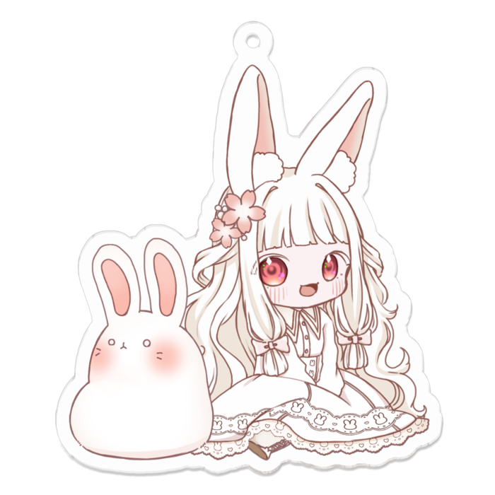 アクリルキーホルダー - 70 x 70 (mm)