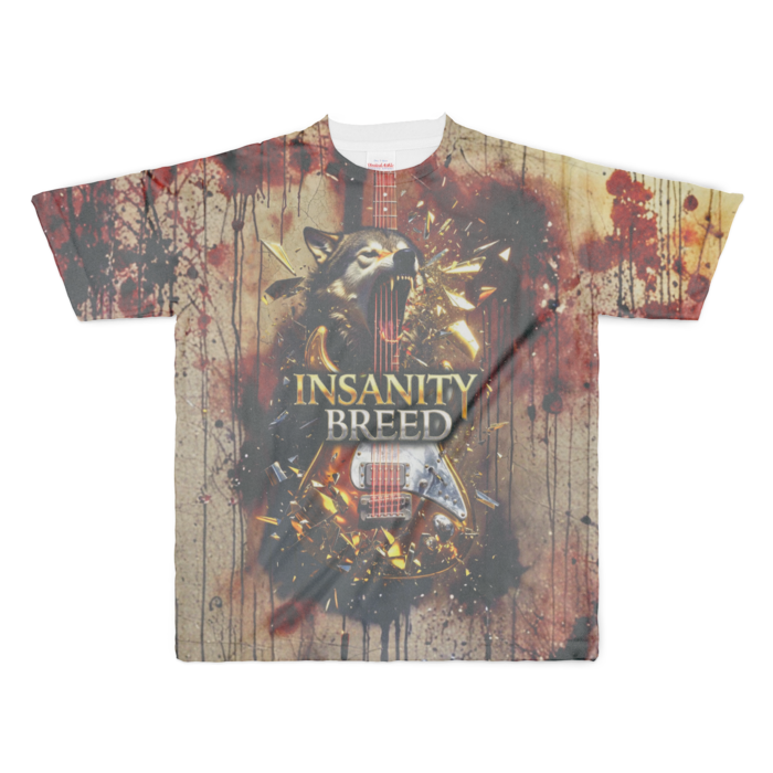 フルグラフィックTシャツ - XL - 正面印刷のみ