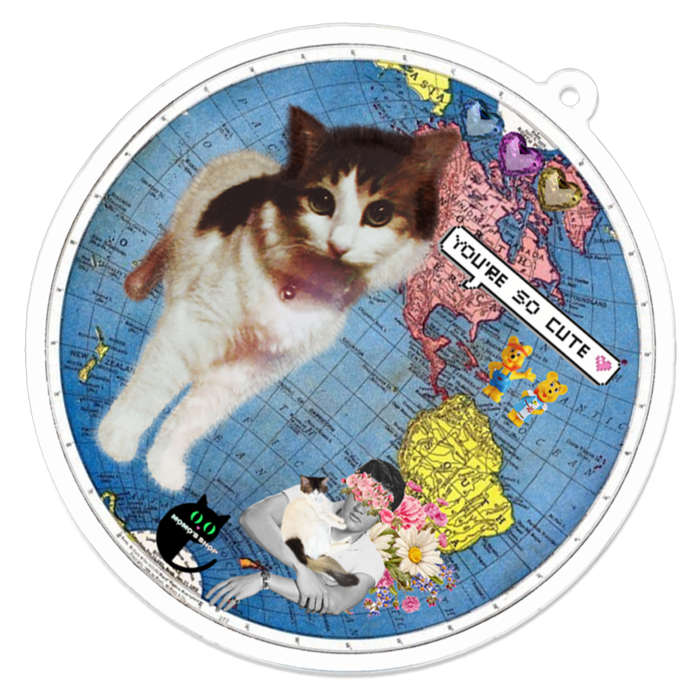 アクリルキーホルダー - 70 x 70 (mm)