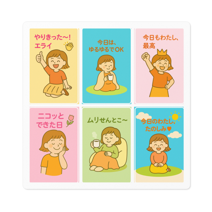 ステッカー - 100 x 100 (mm)