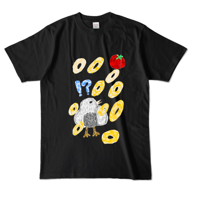 カラーTシャツ - L - ブラック (濃色)