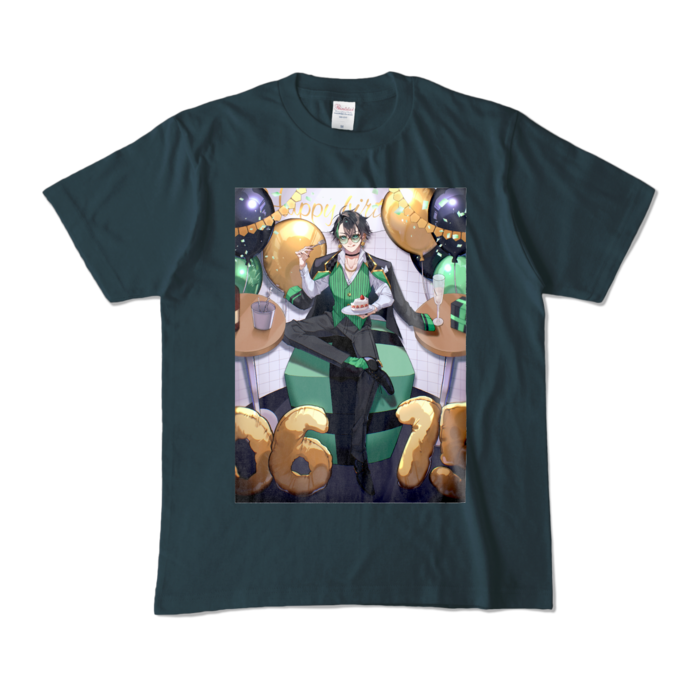 カラーTシャツ - M - デニム (濃色)