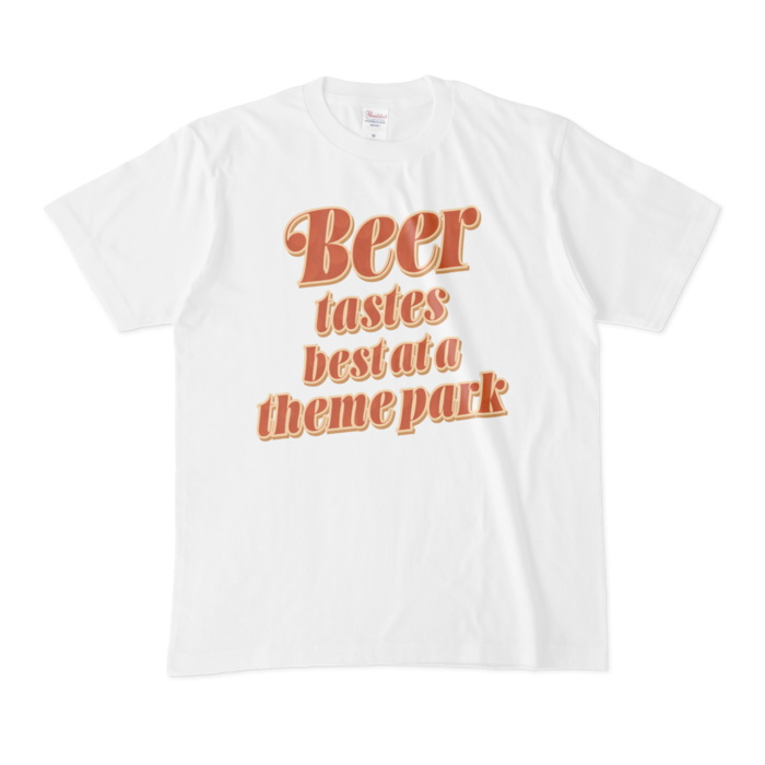 前面Tシャツ - M - 白