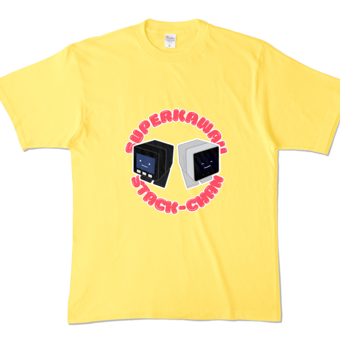 カラーTシャツ - XL - イエロー (濃色)