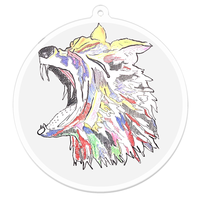 アクリルキーホルダー - 70 x 70 (mm)