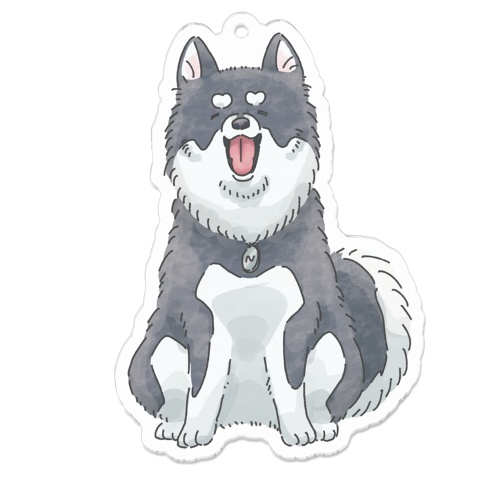 アクリルキーホルダー - 70 x 70 (mm)