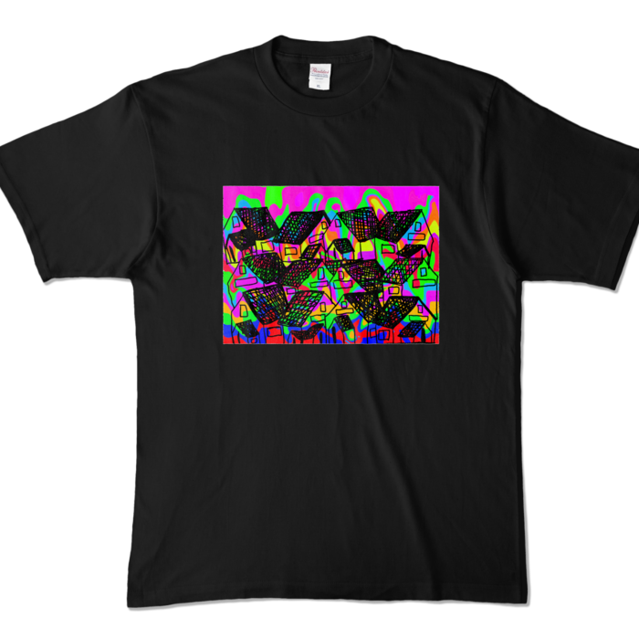 カラーTシャツ - XL - ブラック (濃色)