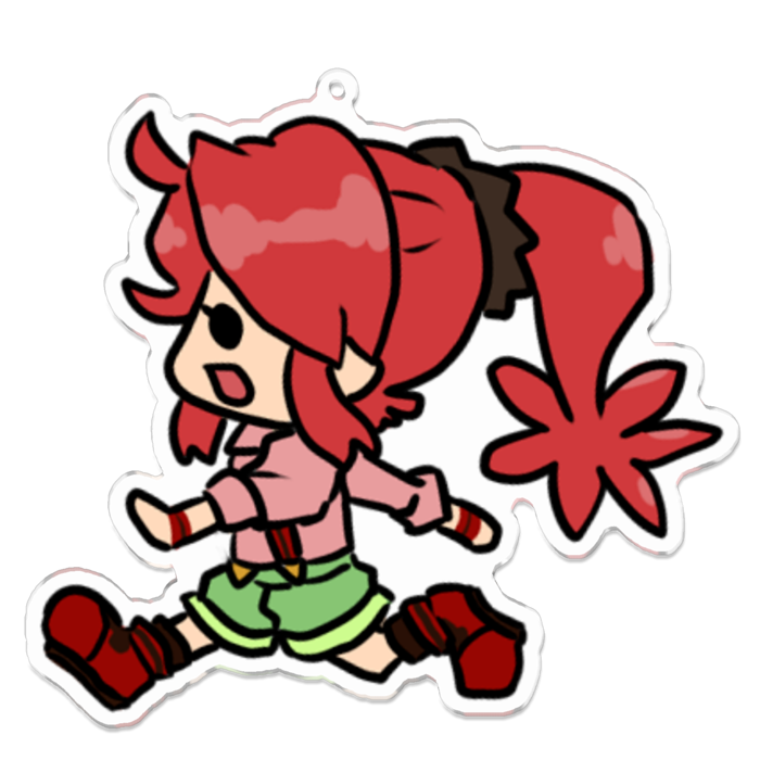 アクリルキーホルダー - 100 x 100 (mm)