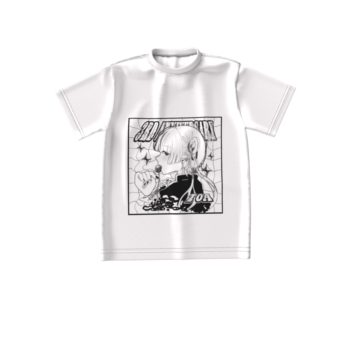 とあ3周年記念Tシャツ - S - 白