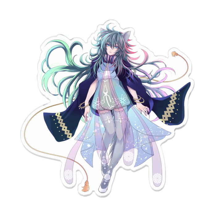 アクリルバッジ - 100 x 100 (mm)