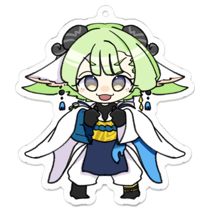 アクリルキーホルダー - 70 x 70 (mm)