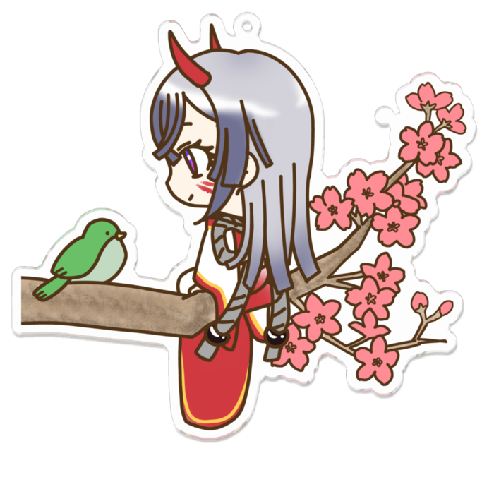 アクリルキーホルダー - 100 x 100 (mm)