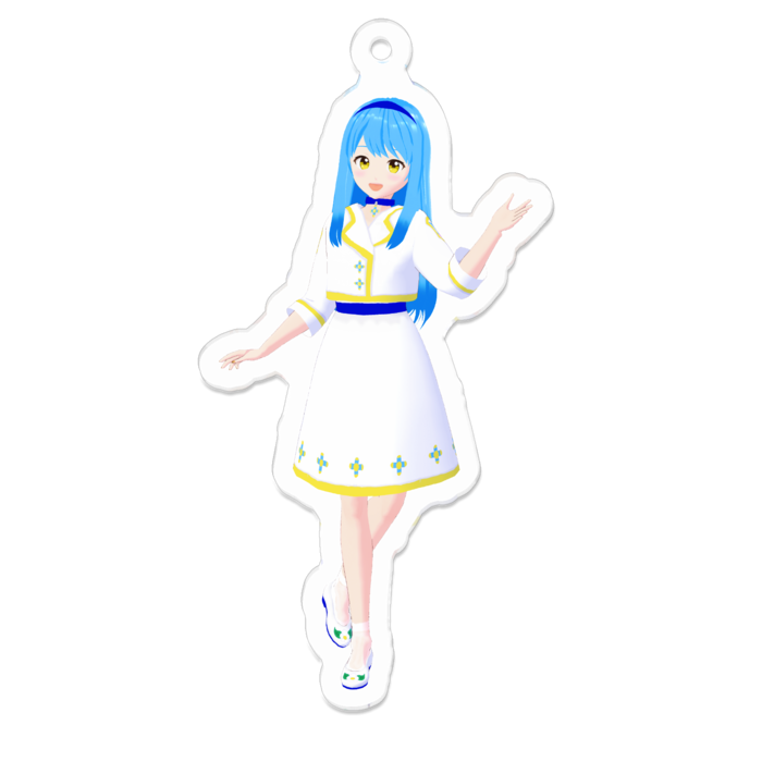 アクリルキーホルダー - 70 x 70 (mm)