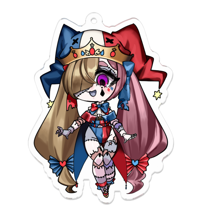 アクリルキーホルダー - 70 x 70 (mm)