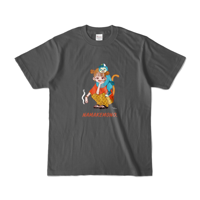 カラーTシャツ - S - チャコール (濃色)