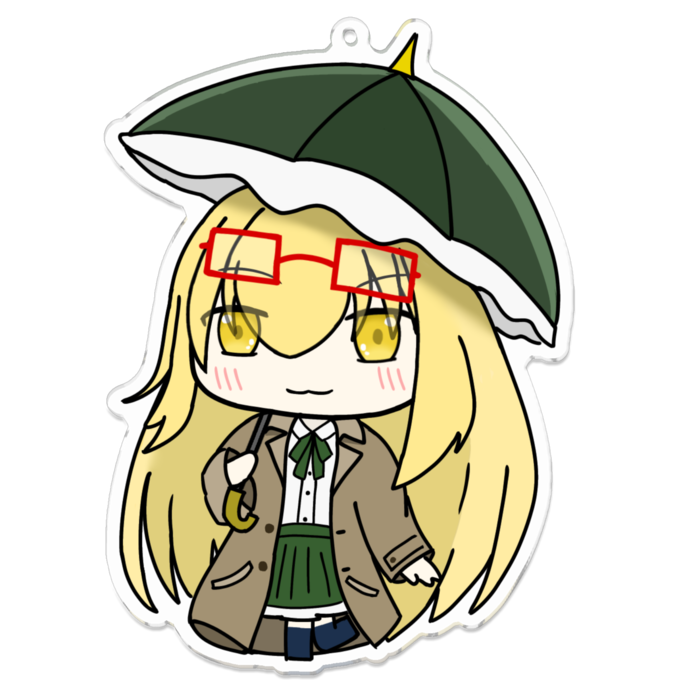 アクリルキーホルダー - 100 x 100 (mm)