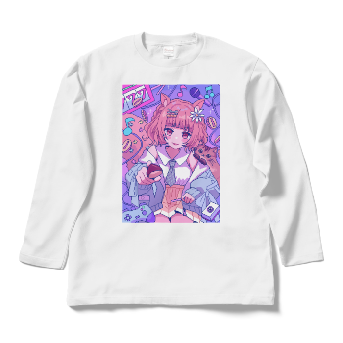 ロングスリーブTシャツ - L - ホワイト