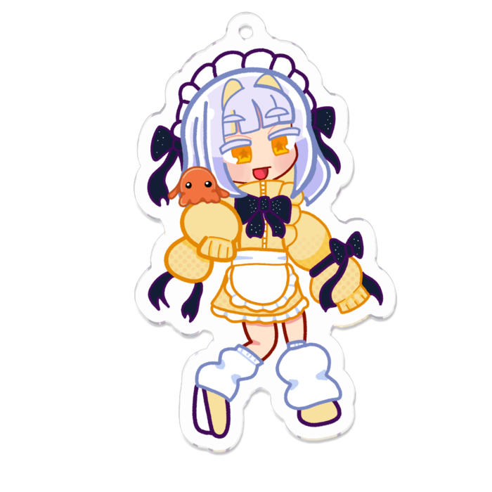 アクリルキーホルダー - 70 x 70 (mm)