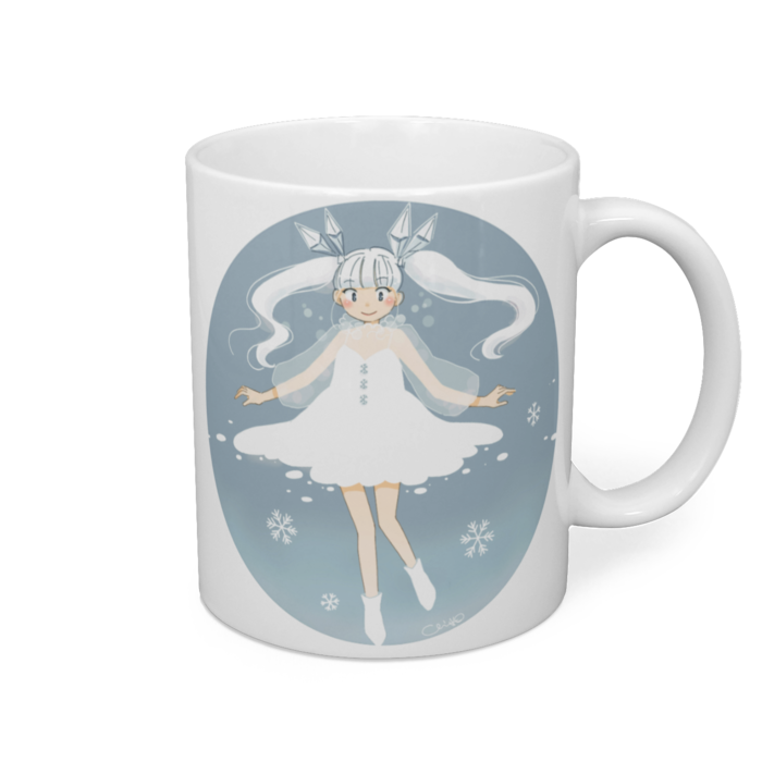 マグカップ - 直径 8 cm / 高さ 9.5 cm