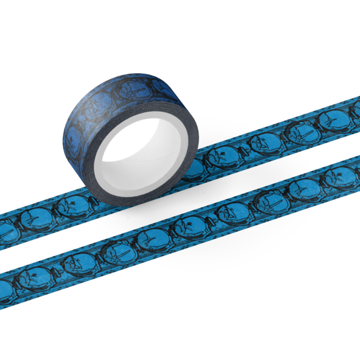 【青】マスキングテープ - テープ幅 15mm