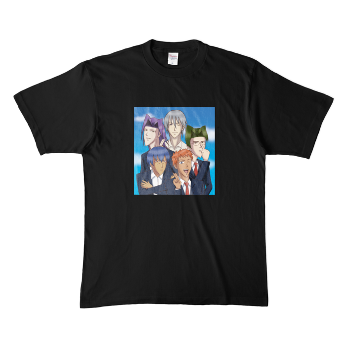 カラーTシャツ(濃色) - XL - ブラック