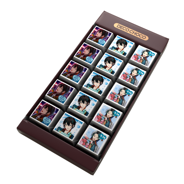 DECOチョコ - 列ごとにデザイン