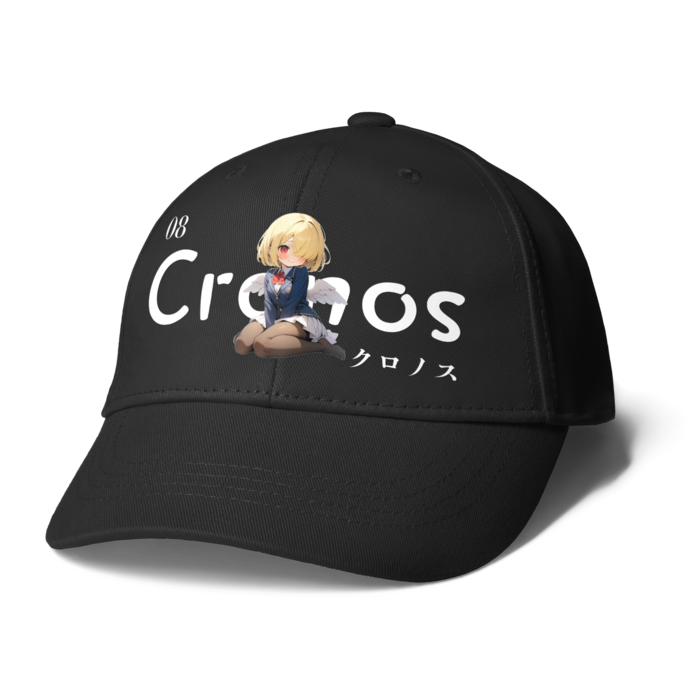 キャップ - ブラック