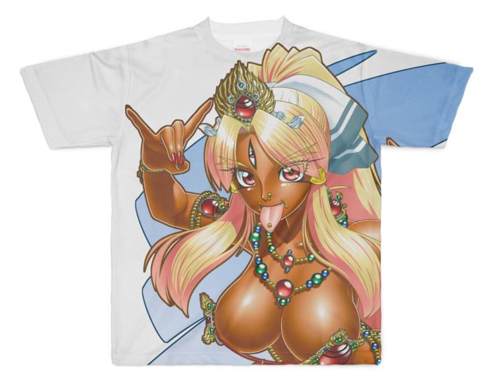 フルグラフィックTシャツ - XL - 正面印刷のみ
