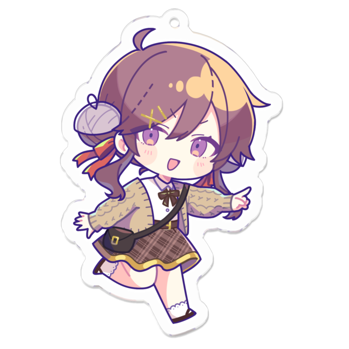 アクリルキーホルダー - 70 x 70 (mm)