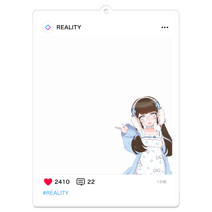 アクリルキーホルダー - 100 x 100 (mm)