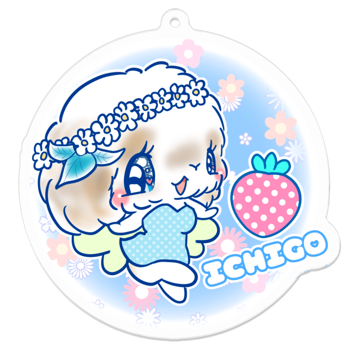 アクリルキーホルダー - 70 x 70 (mm)