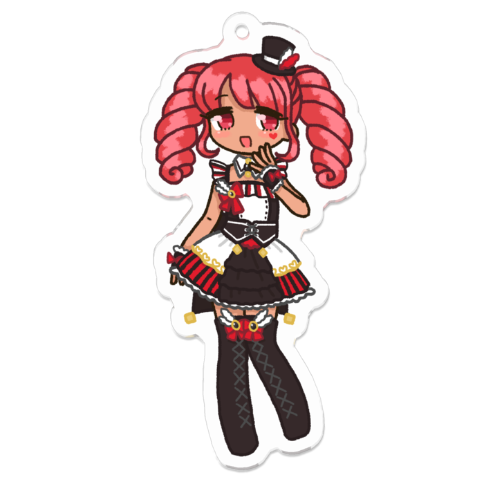 アクリルキーホルダー - 70 x 70 (mm)