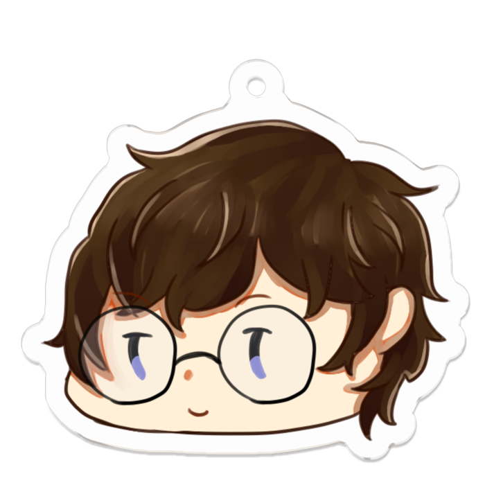 ビギニング ステップ アクリルキーホルダー ダイス頭の部屋 Booth