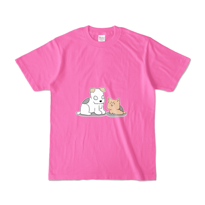 カラーTシャツ - S - ピンク (濃色)