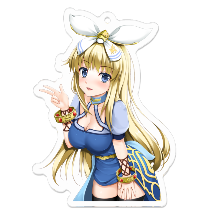 アクリルキーホルダー - 70 x 70 (mm)