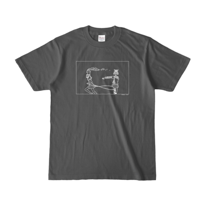 カラーTシャツ(濃色) - S - チャコール