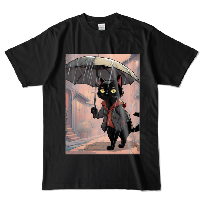 カラーTシャツ - L - ブラック (濃色)