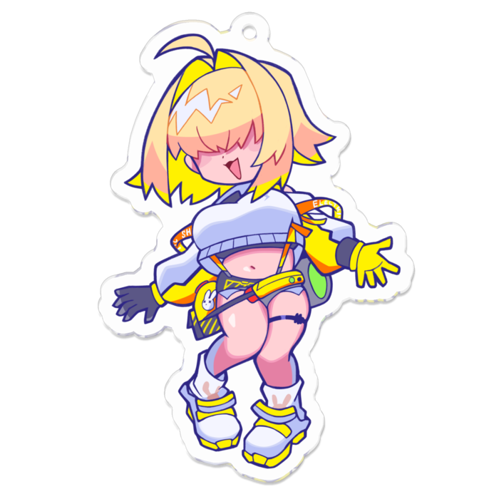 アクリルキーホルダー - 70 x 70 (mm)