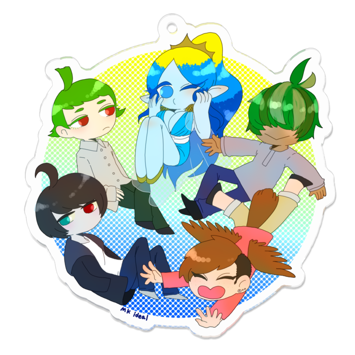 アクリルキーホルダー - 70 x 70 (mm)