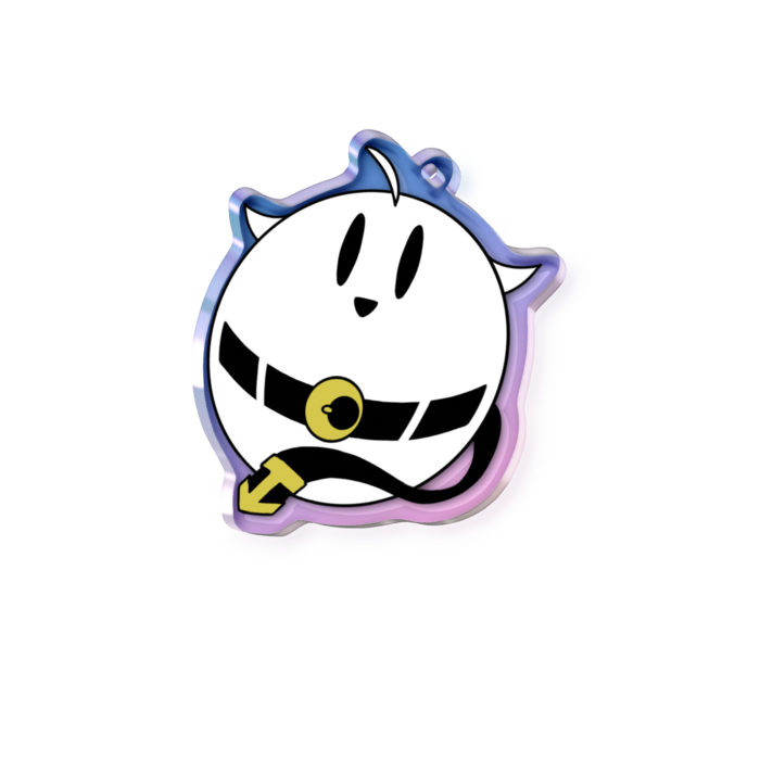 オーロラアクリルキーホルダー - 70 × 70mm