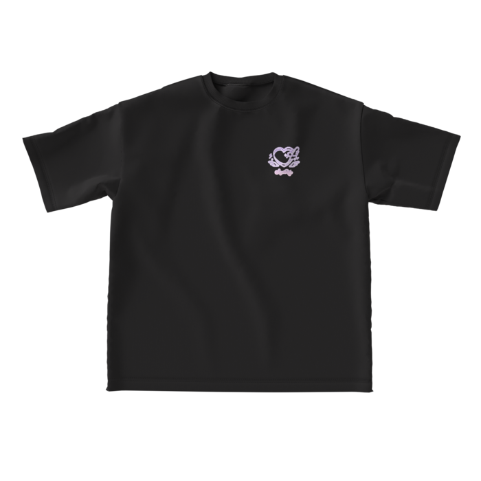 ビッグシルエットTシャツ - L - 両面