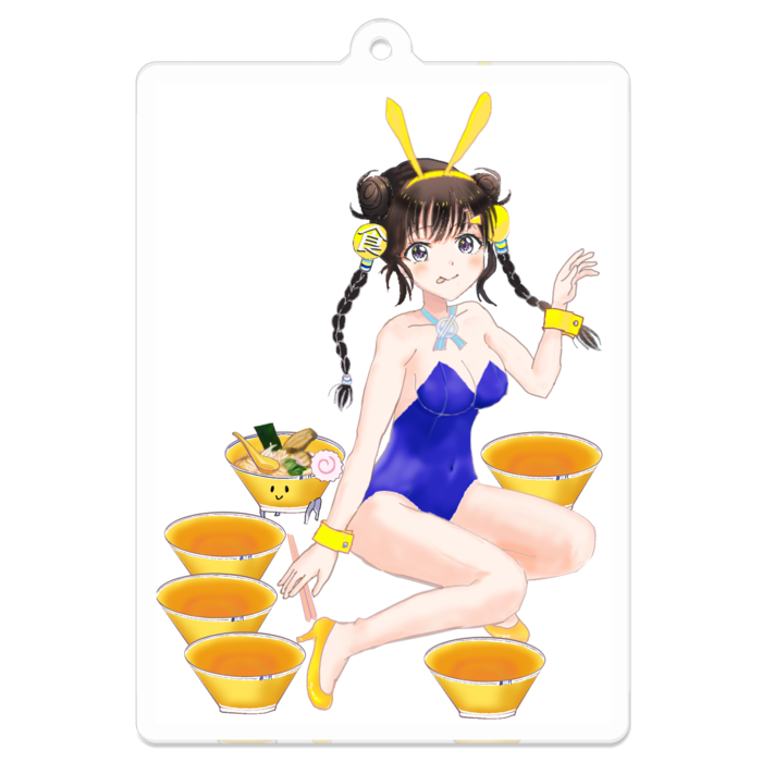 アクリルキーホルダー - 70 x 70 (mm)(1)