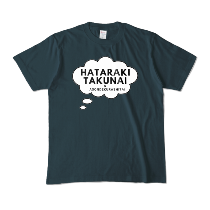 カラーTシャツ - M - デニム (濃色)